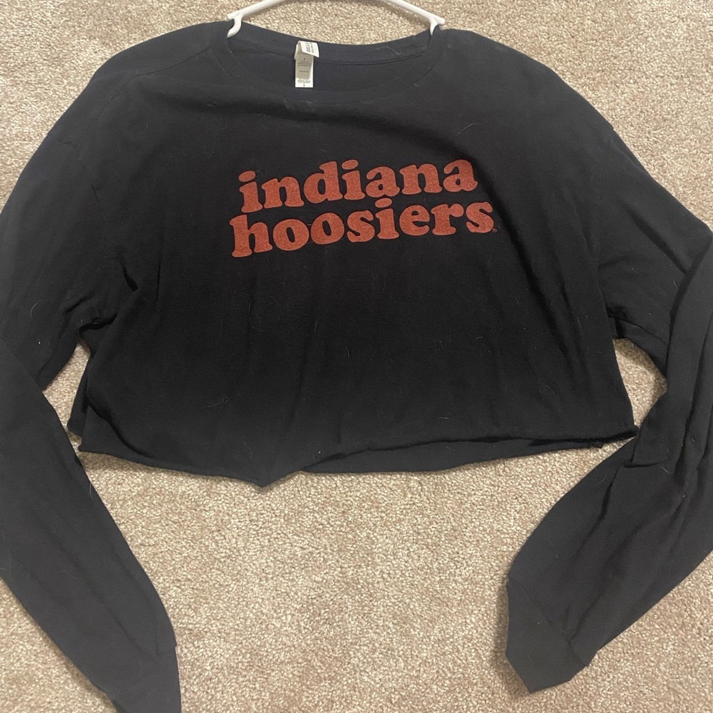 Indiana Hoosiers crop top
